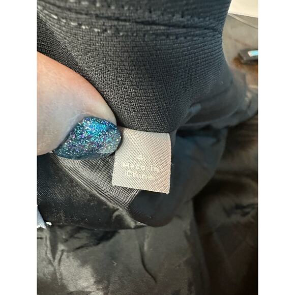 Ann Taylor Seasonless Blazer Jacket Black Notched Long Sleeve Size 4 - Picture 7 of 7